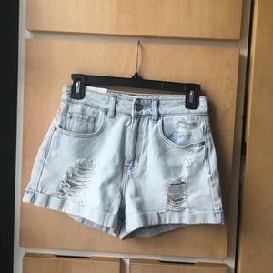 Pacsun ripped mom shorts